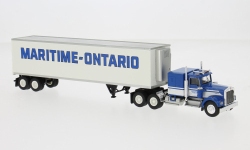Brekina 86260 - H0 - Kenworth W 900 Koffer-Sattelzug Maritime-Ontario